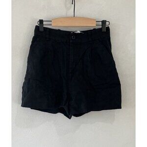 & Other Stories And Linen Pleated Women’s Short Shorts Size EUR 32 US 0 Summer